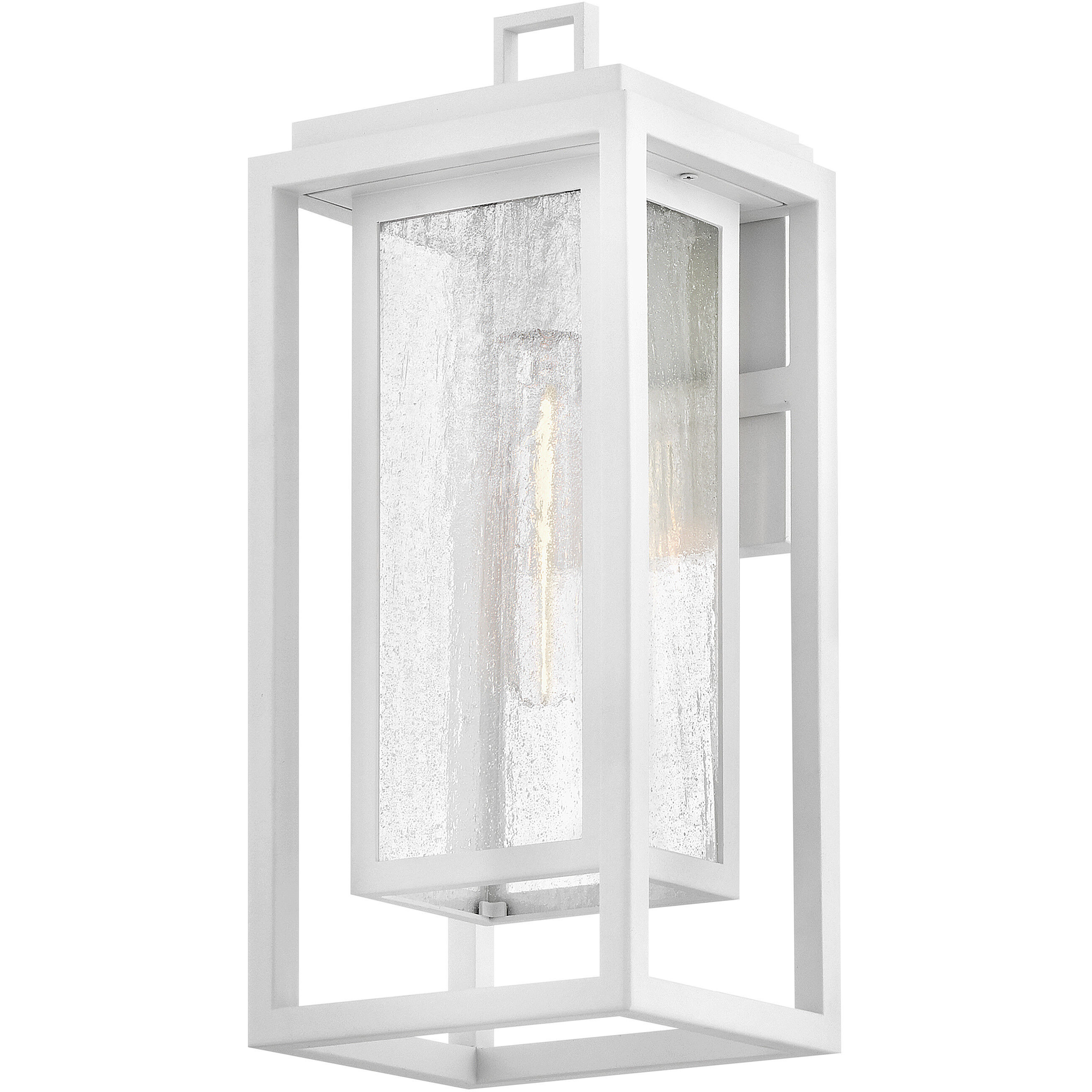 Coastal Elements Estate Series Republic 1 Light 16 inch Textured White Outdoor Wall Mount