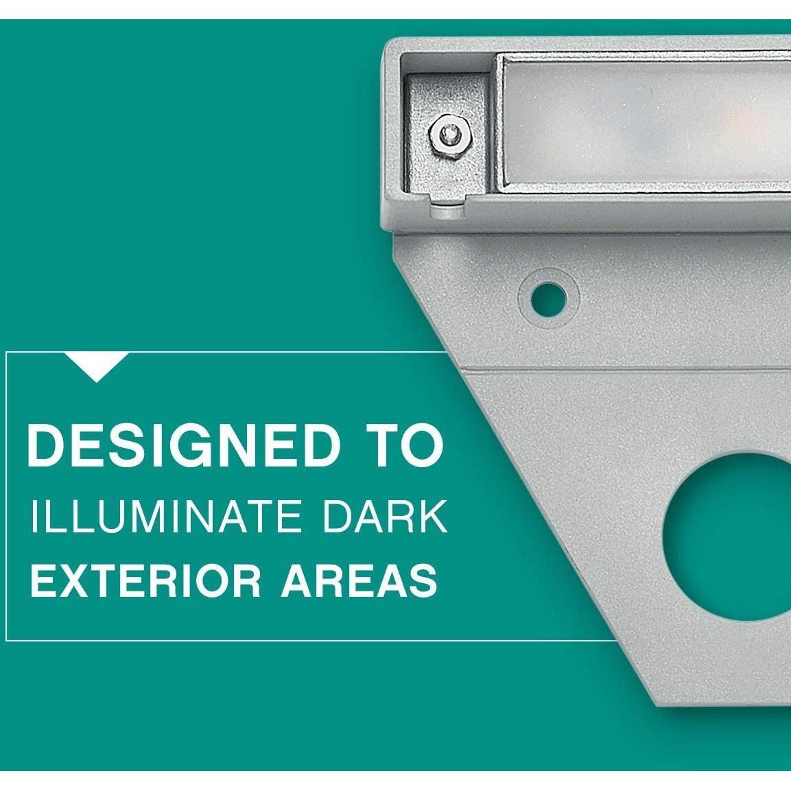 Nuvi 12v 1.90 watt Titanium Landscape Deck Sconce