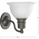 Madison 1 Light 7.63 inch Antique Bronze Bath Vanity Wall Light