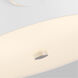 kate spade new york Dottie 2 Light 13.13 inch Polished Nickel Flush Mount Ceiling Light