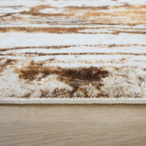 Piave 90 X 63 inch Earth Tones Rug in 5 x 7