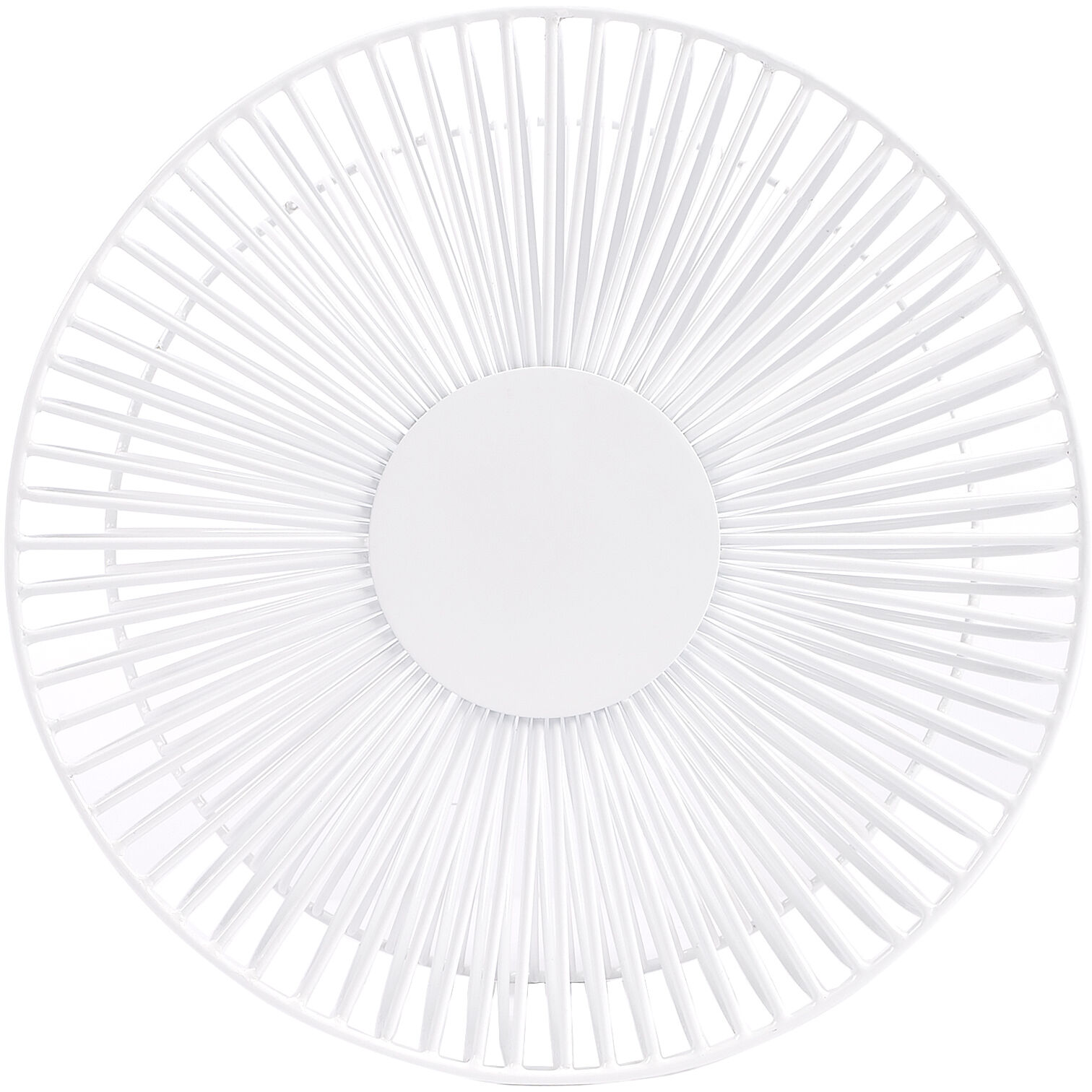 Nicholas White Metal End or Side Table