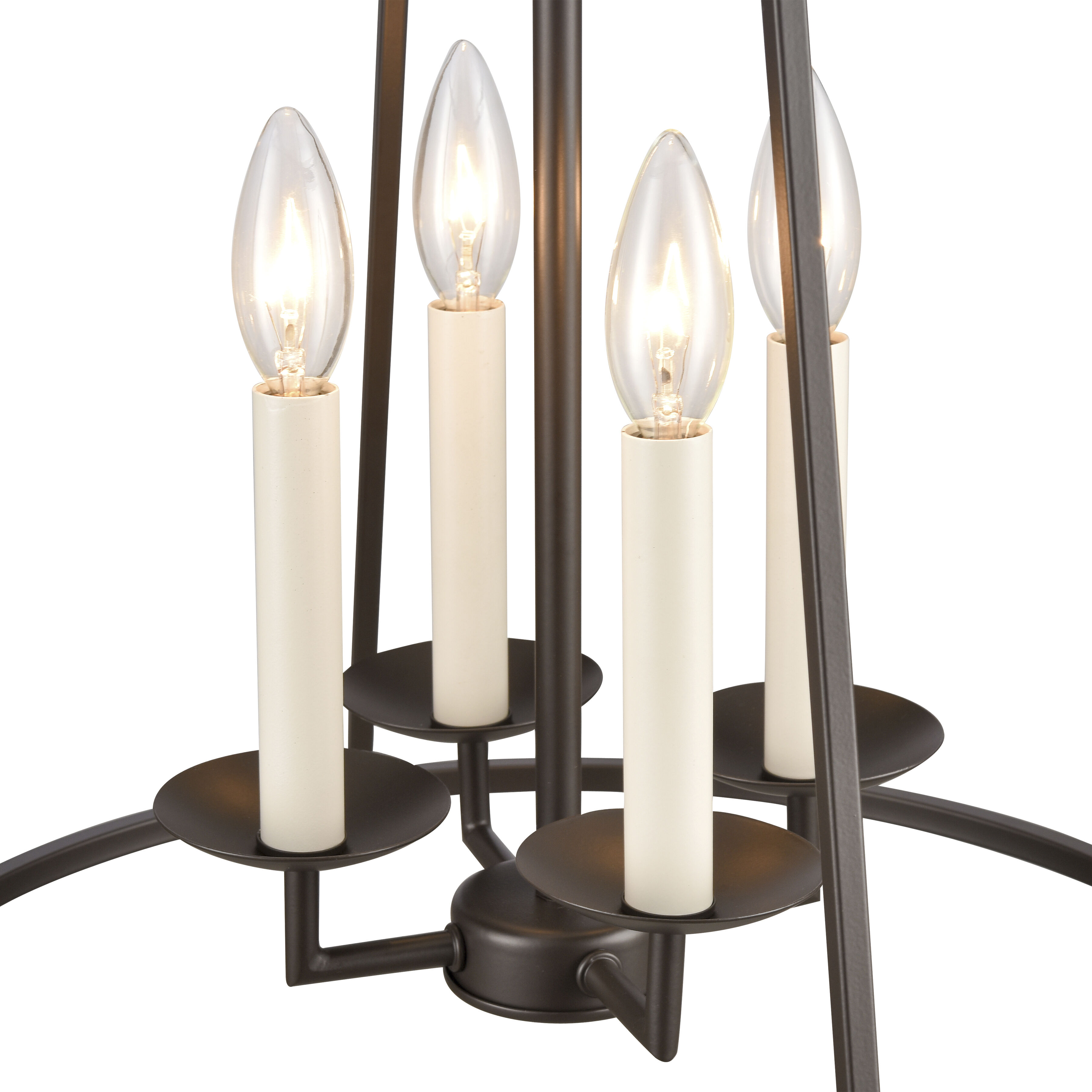 Joanie 4 Light 17.25 inch Old Bronze Pendant Ceiling Light