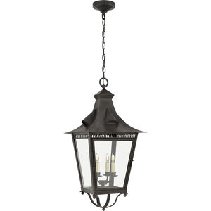 Visual Comfort Signature Collection Niermann Weeks Orleans 4 Light 16 inch French Rust Outdoor Hanging Lantern, Large NW5709FR-CG - Open Box