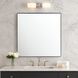 Kye 30 X 30 inch Black Wall Mirror, Varaluz Casa