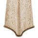 Benson 41.93 inch 40.00 watt Travertine with Antique Brass Table Lamp Portable Light