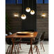 Sean Lavin Akova 1 Light 12 Aged Brass Low-Voltage Pendant Ceiling Light in FreeJack, Aged Brass/Bright Brass, Integrated LED