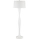 Monica 75 inch 150.00 watt White Floor Lamp Portable Light