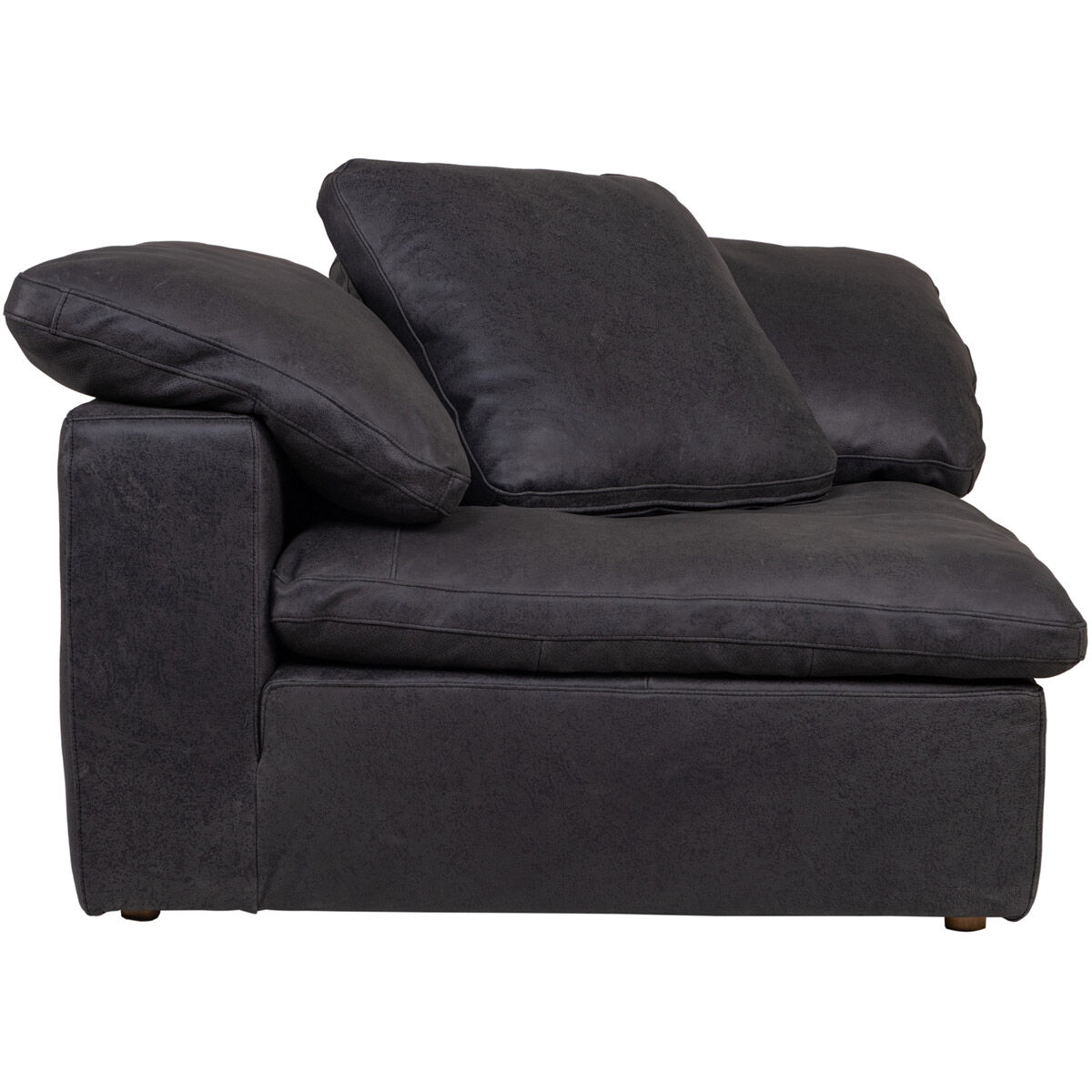 Clay Black Corner Chair