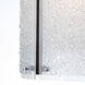 Textured Glass LED 12.4 inch Flat Bronze Pendant Ceiling Light in 3000K LED, Smoke Granite, Oversized
