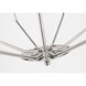 Enzo 8 Light 25 inch Chrome Pendant Ceiling Light