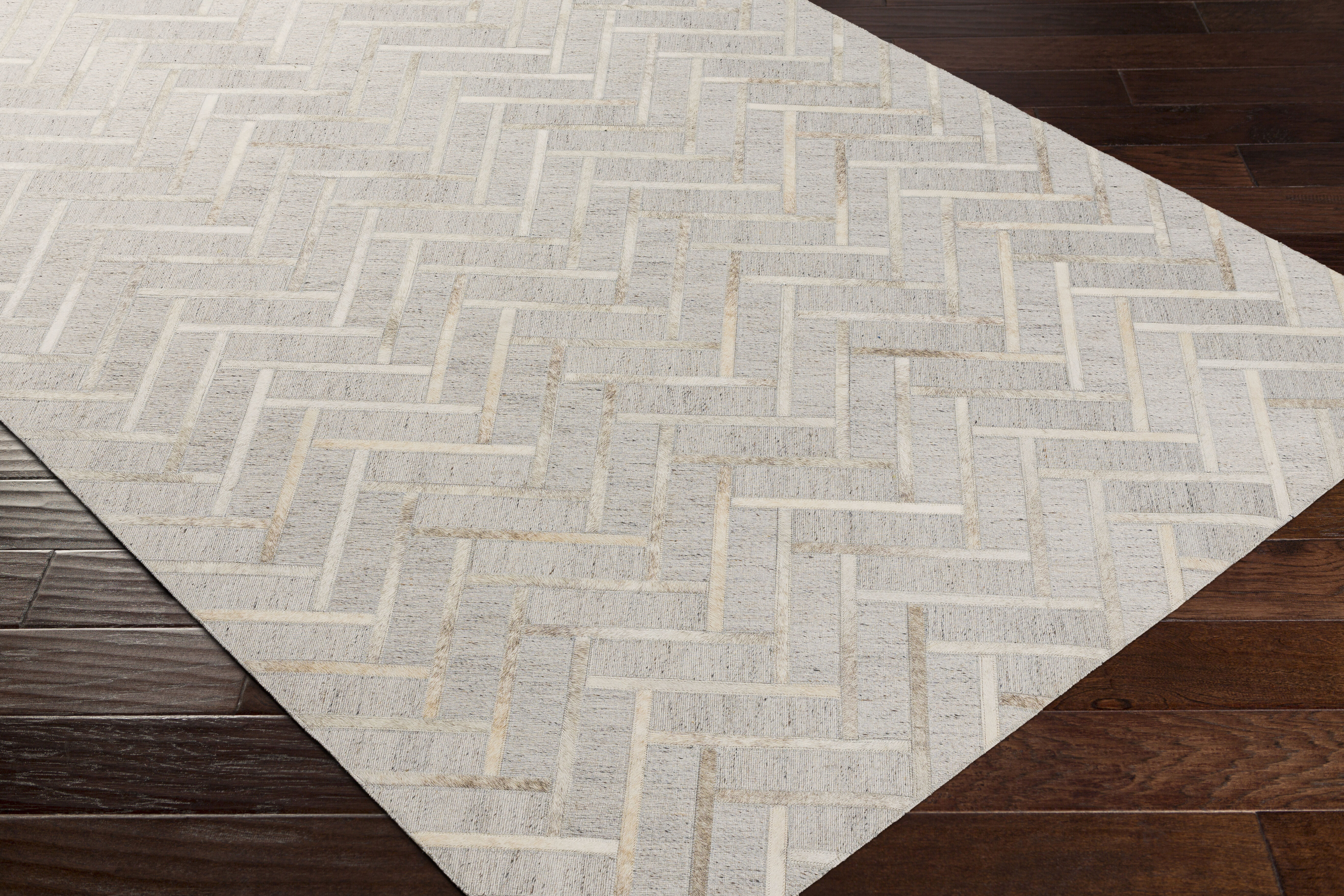 Medora 90 X 60 inch Taupe Rug in 5 x 8, Rectangle
