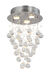 Canada 3 Light 12 inch Chrome Flush Mount Ceiling Light