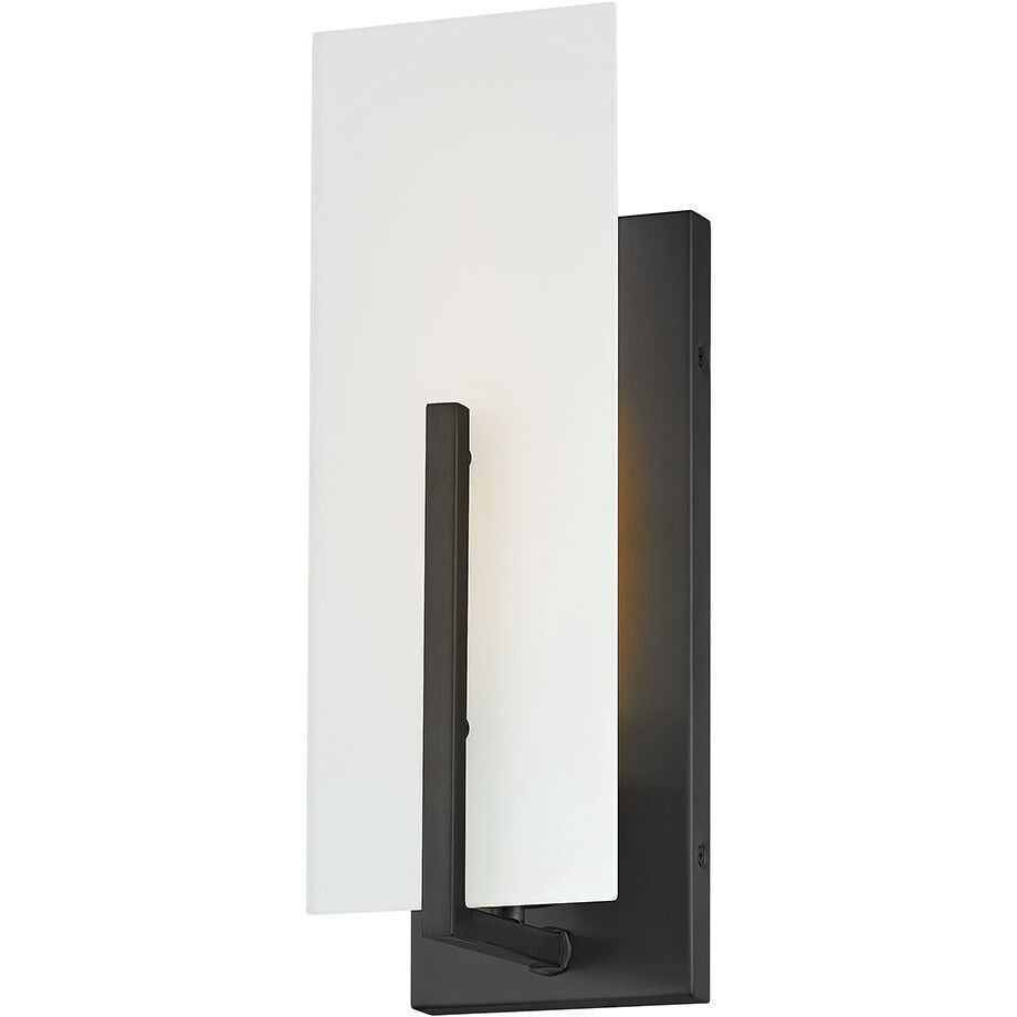 Roman 1 Light 5 inch Black Bath Sconce Wall Light