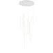 Chute Multi Pendant Ceiling Light in White