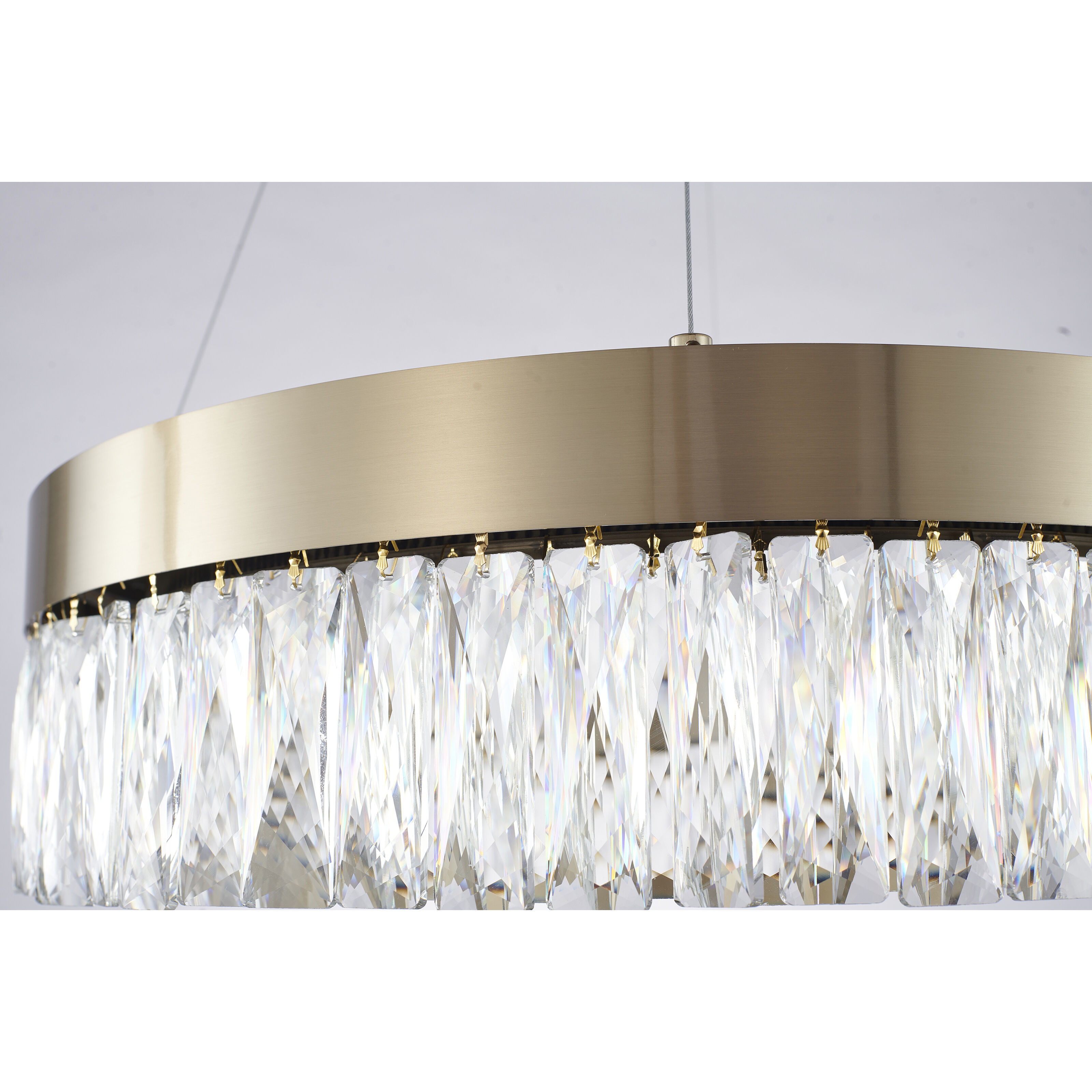 Canada LED 24 inch Gold Chandelier Ceiling Light