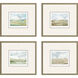 Landscapes Collection Green Framed Art