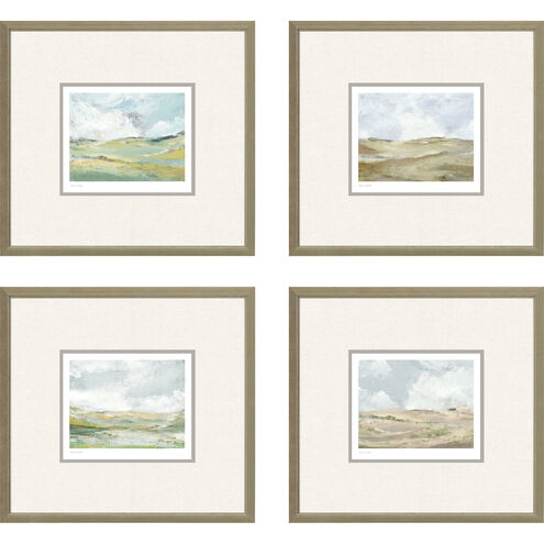 Landscapes Collection Green Framed Art