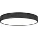 Stari LED 20.75 inch Matte Black Flush Mount Ceiling Light