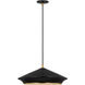 TOB by Thomas O'Brien Stanza 1 Light 24 inch Midnight Black Pendant Ceiling Light