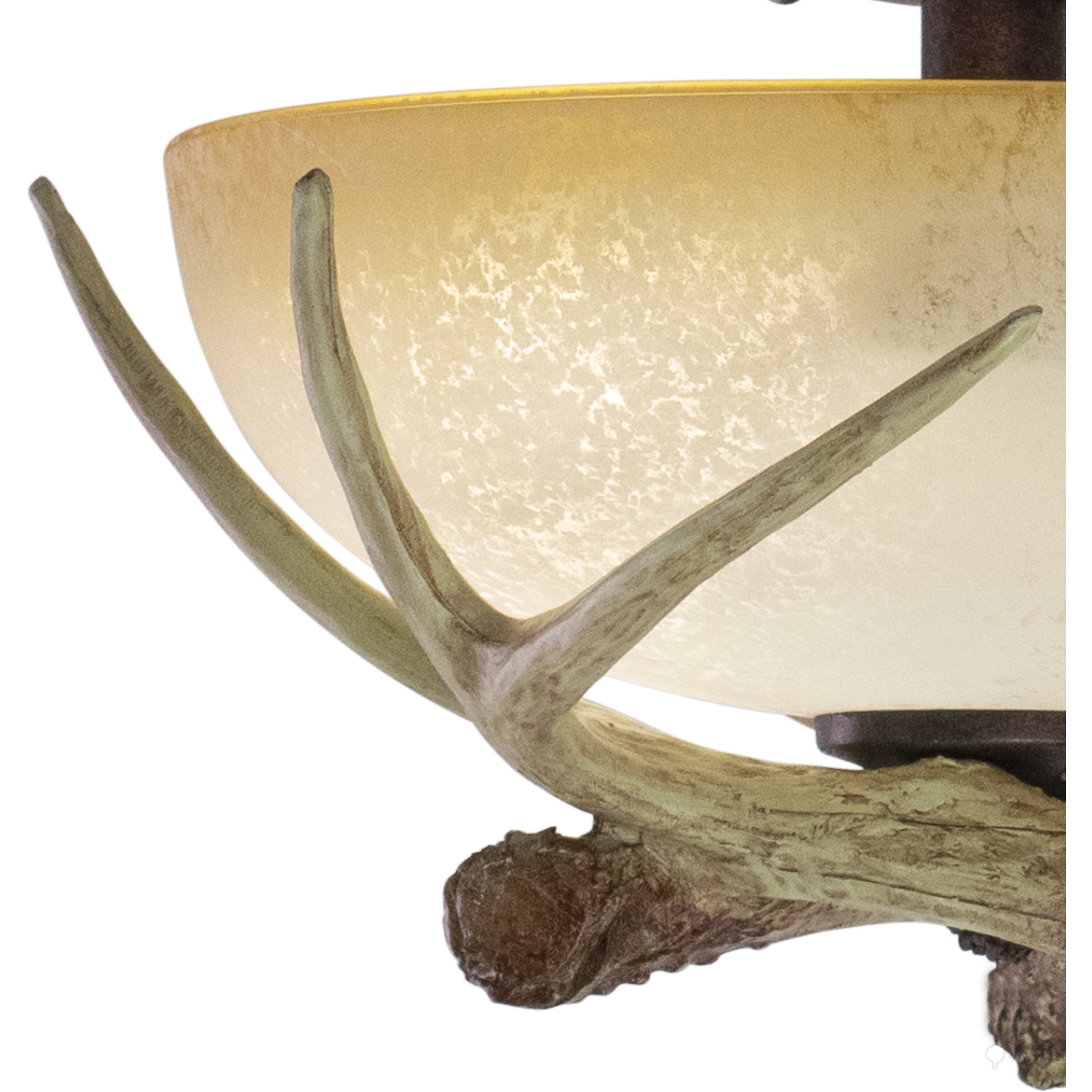 Lodge LED Weathered Patina Convertible Light Kit