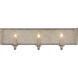 Chelsey 3 Light 24 inch Oxidized Silver Bath Light Wall Light