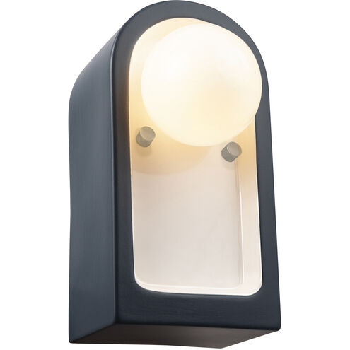 Ambiance Collection 1 Light 4.75 inch Midnight Sky with Matte White Wall Sconce Wall Light