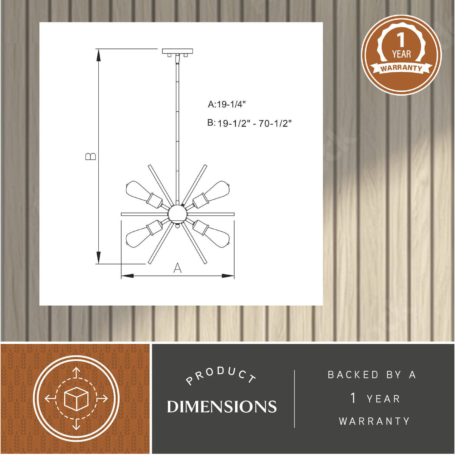 Estelle 6 Light 19 inch Polished Nickel Pendant Ceiling Light