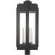 Lexington 4 Light 31 inch Black Outdoor Post Top Lantern