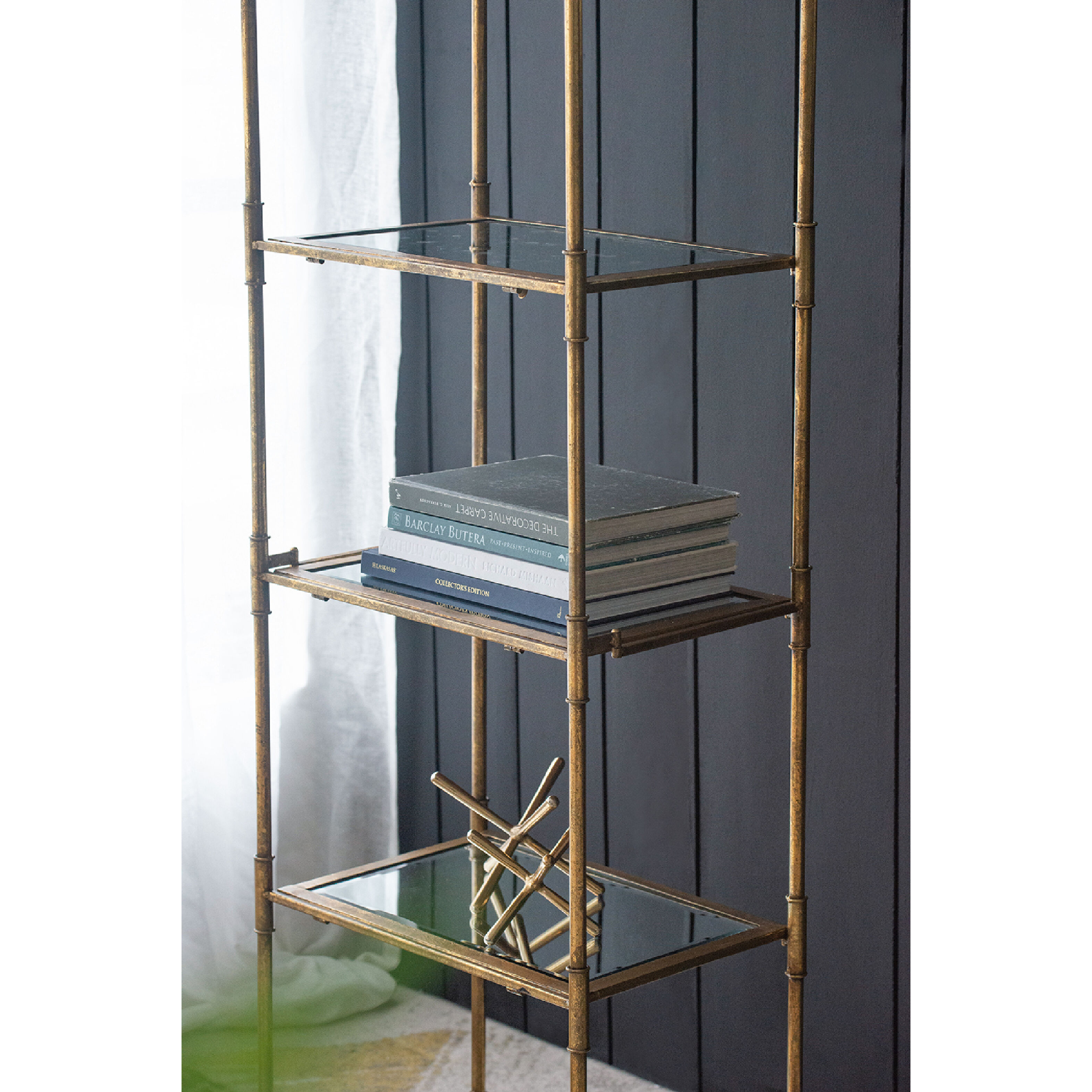 Persia 70.5 X 19.7 X 14.6 inch Gold Shelf