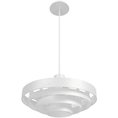Newport 1 Light 16 inch White Pendant Ceiling Light