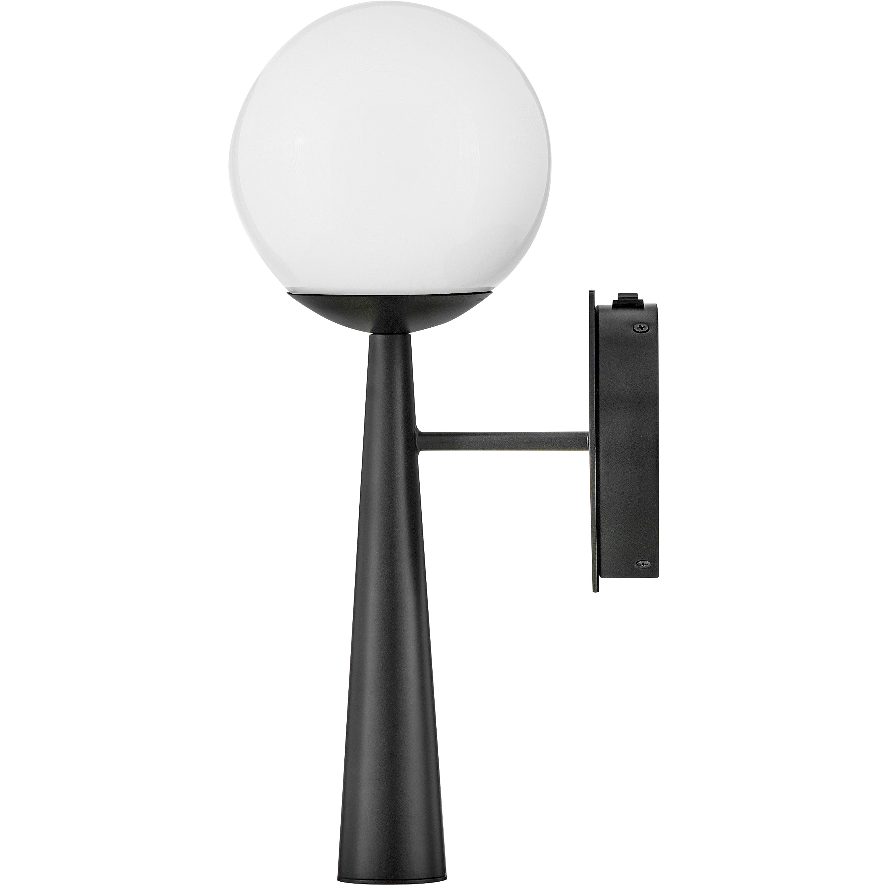 Izzy LED 6 inch Black Sconce Wall Light