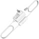 DC 12V 48 inch White Driver, Plug-in