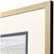 Coastal Views Blue and Beige and Neutral Framed Art