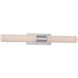 Elementum LED 30 inch Chrome Bath Vanity & Wall Light in 3500K, dweLED