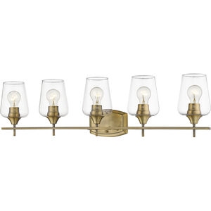 Joliet 5 Light 38.00 inch Bathroom Vanity Light