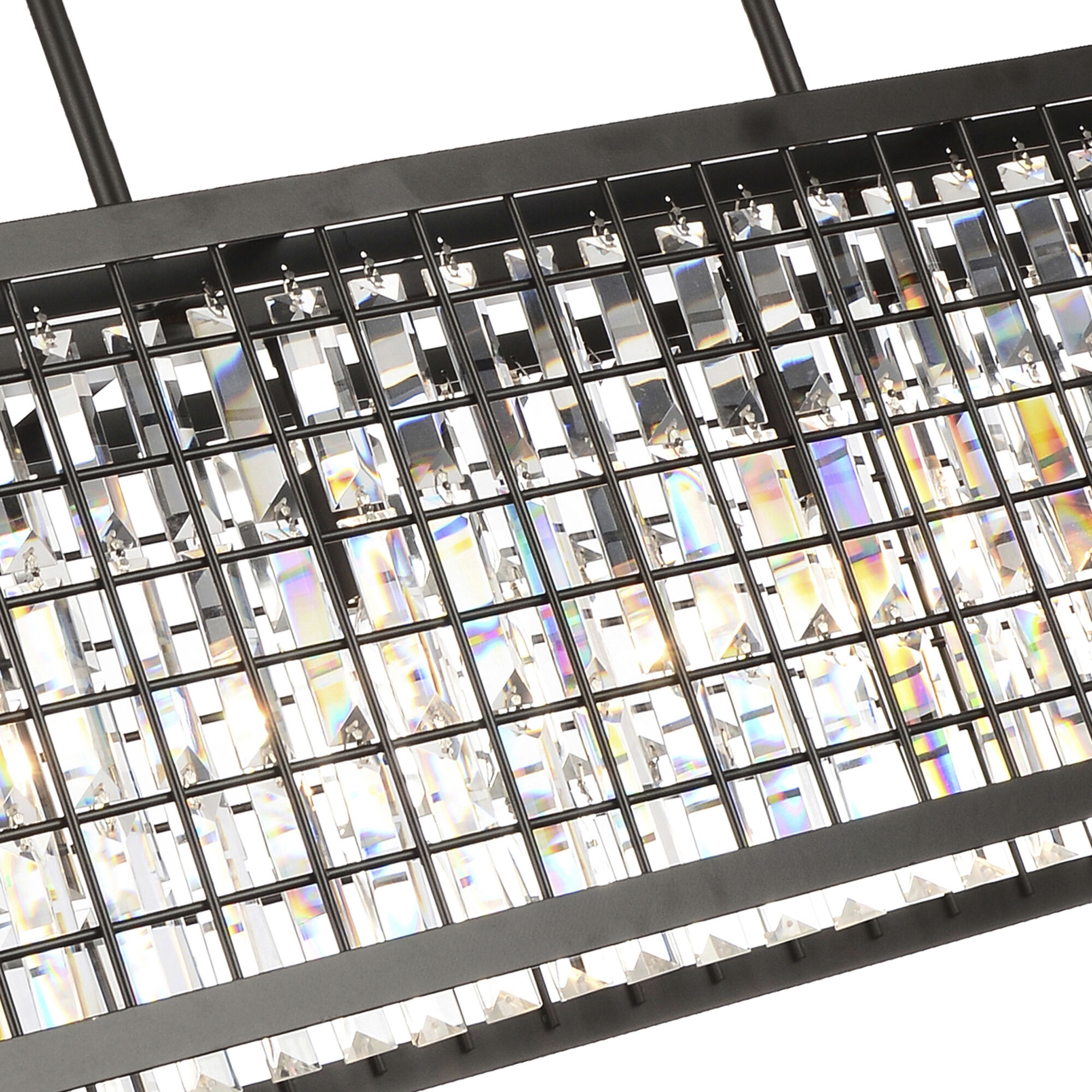 Meghna 4 Light 36 inch Brown Island/Pool Table Light Ceiling Light