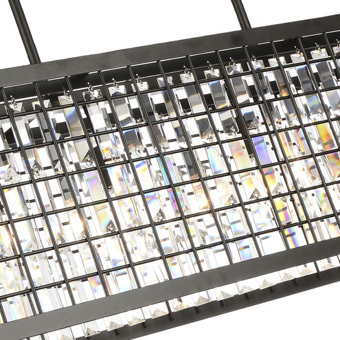 Meghna 4 Light 36 inch Brown Island/Pool Table Light Ceiling Light