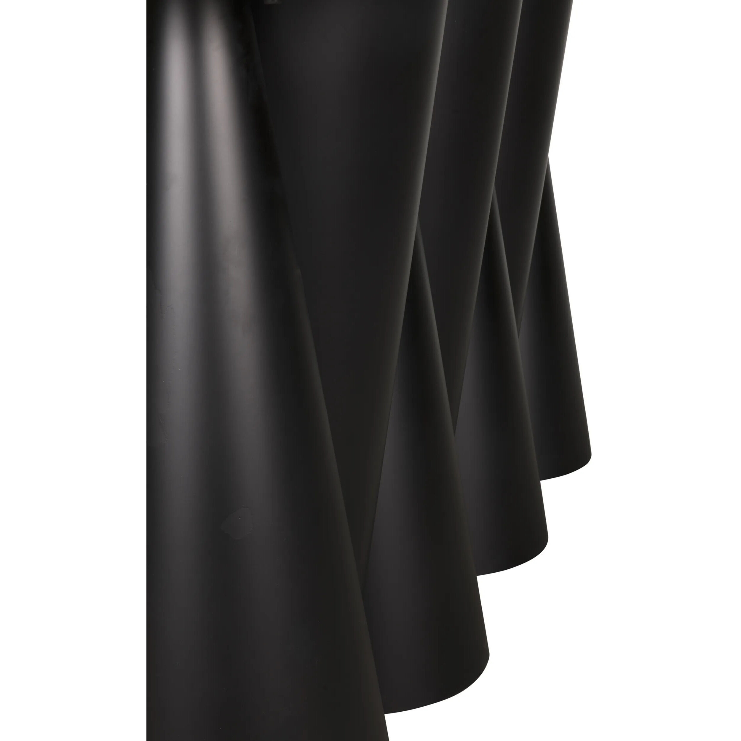 Salt and Pepper 59 X 13.5 inch Matte Black Console