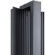 Jubilee LED 12.25 inch Matte Black Exterior Wall Sconce