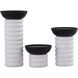 Stack 10 X 5 inch Pillar Holder, Set of 3