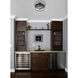 Savannah 2 Light 13.75 inch Bronze Semi Flush Mount Ceiling Light