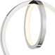 Rimmy LED 12 inch Chrome Pendant Ceiling Light