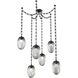 Meteo 6 Light 17.00 inch Pendant