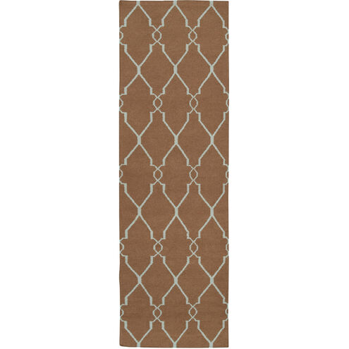 Fallon 96 X 30 inch Camel, Sage Rug