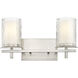 Grayson 16 X 5.75 X 8.5 inch Brushed Nickel Vanity