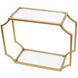 City Chic 20.8 inch Gold Wall Shelf