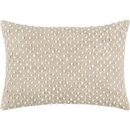 Valin 20 inch Oatmeal Pillow Kit, Lumbar