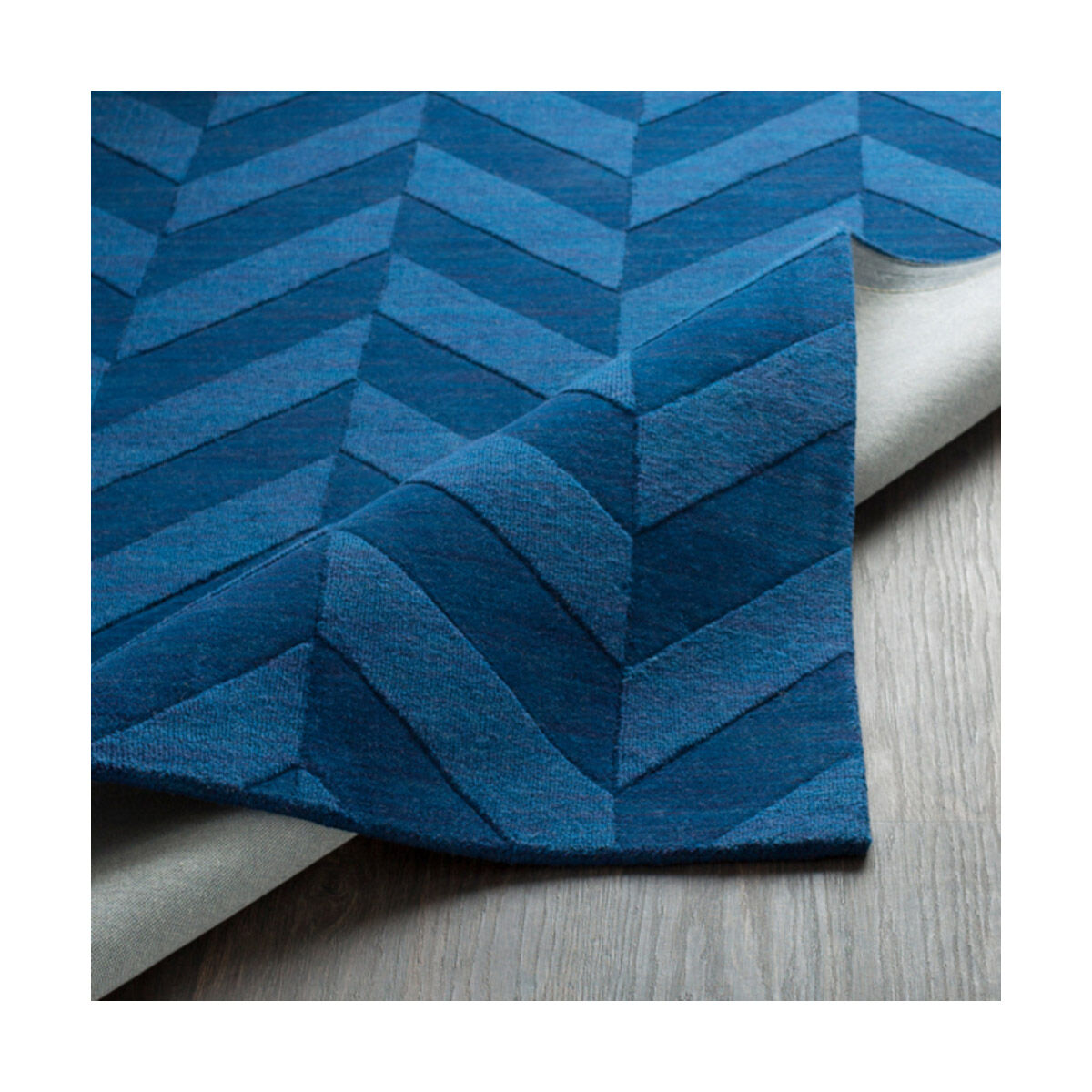 Central Park 168 X 27 inch Dark Blue Indoor Runner, Runner