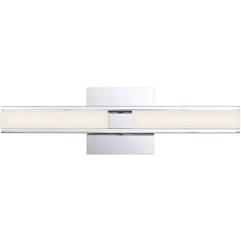 Fanton LED 19 inch Chrome Wall Sconce Wall Light